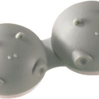 Contactlenzen houders – Nijlpaard grijs